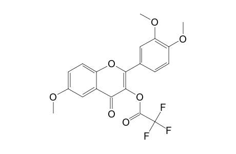 3-Hydroxy-6,3',4'-trimethoxyflavone, trifluoroacetate