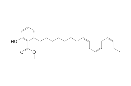 Methyl 6-heptadecatri-8(Z),11(Z),14(Z)-2-hydroxybenzoate