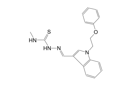 1H-indole, 3-[(E)-[[(methylamino)carbonothioyl]hydrazono]methyl]-1-(2-phenoxyethyl)-