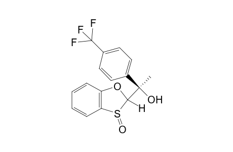 (2R)-2-[(1R)-1'-(p-Trifluorophenyl)-1'-hydroxyethyl]-1,3-benzoxathiol-3(2H)-oxide