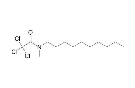 Trichloroacetamide, N-decyl-N-methyl-