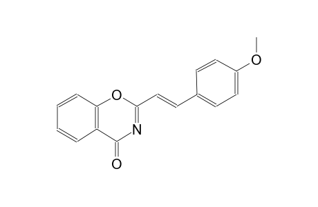 4H-1,3-benzoxazin-4-one, 2-[(E)-2-(4-methoxyphenyl)ethenyl]-