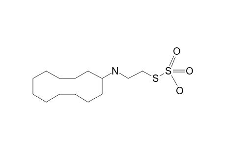 Ethanethiol, 2-cyclododecylamino-, hydrogen sulfate