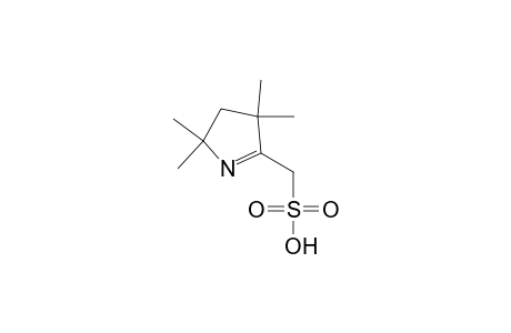 2H-Pyrrole-5-methanesulfonic acid, 3,4-dihydro-2,2,4,4-tetramethyl-