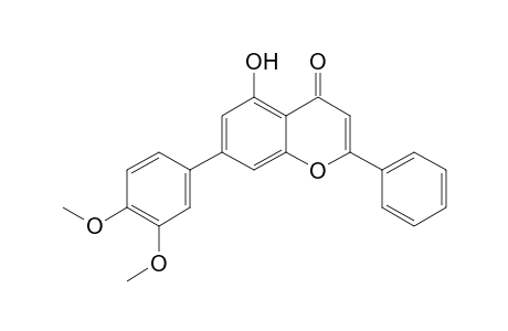 5-Hydroxy-7-(3,4-dimethoxyphenyl)-2-phenyl-4H-chromen-4-one