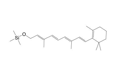 Silane, [[3,7-dimethyl-9-(2,6,6-trimethyl-1-cyclohexen-1-yl)-2,4,6,8-nonatetraenyl]oxy]trimethyl-, all-(E)-