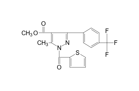 5-METHYL-1-(2-THENOYL)-3-(alpha,alpha,alpha-TRIFLUORO-p-TOLYL)PYRAZOLE-4-CARBOXYLIC ACID, METHYL ESTER