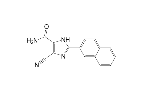 4-Cyano-2-(2-naphthyl)-1H-imidazole-5-carboxamide