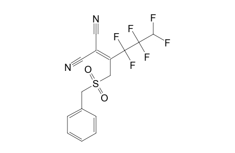 [1-(BENZYLSULFONYLMETHYL)-2,2,3,3,4,4-HEXYFLUOROBUTYLIDENE]-MALONONITRILE