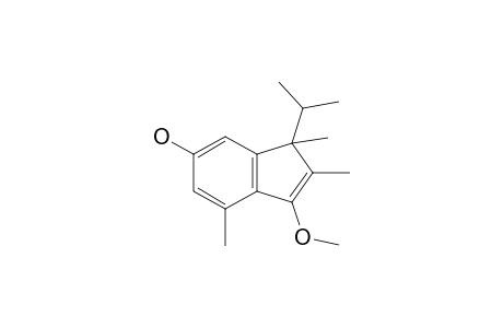 1-Methoxy-2,3,7-trimethyl-3-isopropylinden-5-ol