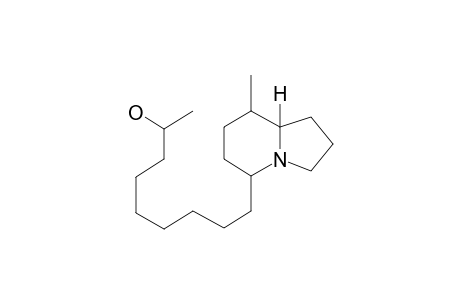 9-((5R,8R,8as)-8-Methyloctahydroindolizin-5-yl)nonan-2-ol