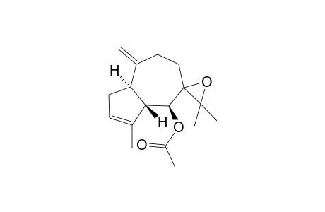 1(S),5(R),6(R)-Guia3,10(15)-dien-7,11-epoxy-6.beta.-acetate