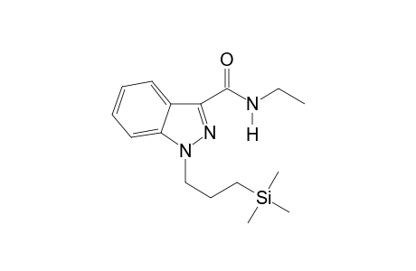 N-ethyl-1-(3-(trimethylsilyl)propyl)-1H-indazole-3-carboxamide