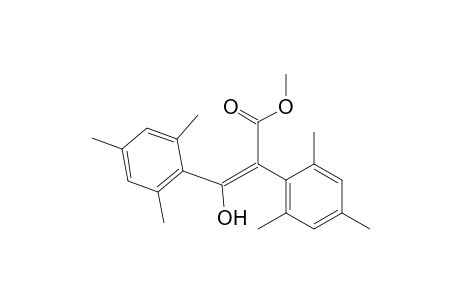 3-Hydroxy-2,3-dimesityl-E-acrylic acid, methyl ester