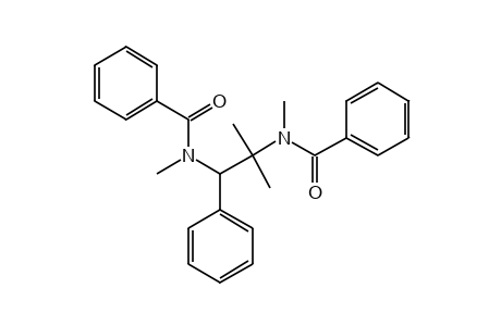 N,N'-(1,1-dimethyl-2-phenylethylene)bis[N-methylbenzamide]