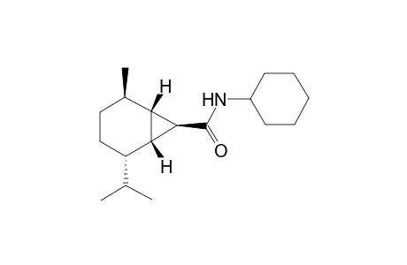 (1S,2R,5S,6R,7R)-N-Cyclohexyl-2-methyl-5-(1-methylethyl)bicyclo[4.1.0]heptane-7-carboxamide