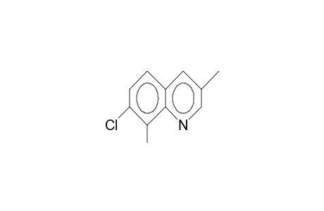 7-Chloro-3,8-dimethyl-quinoline