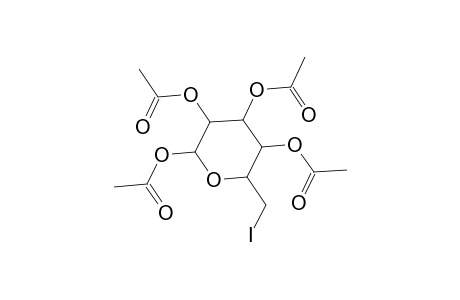 .alpha.-D-Glucopyranose, 6-deoxy-6-iodo-, tetraacetate