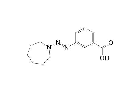 3-[(E)-1-Azepanyldiazenyl]benzoic acid