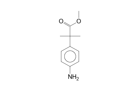 BENZENEACETIC ACID, 4-AMINO-alpha,alpha-DIMETHYL-, METHYL ESTER