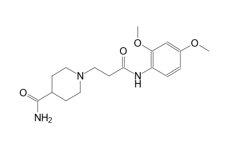 1-piperidinepropanamide, 4-(aminocarbonyl)-N-(2,4-dimethoxyphenyl)-