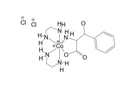 (2-AMINO-3-HYDROXY-3-PHENYLPROPANOATO)-BIS-(ETHANE-1,2-DIAMINE)-COBALT(III)-CHLORIDE;(ISOMER-1)