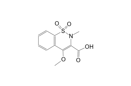 4-methoxy-2-methyl-2H-1,2-benzothiazine-3-carboxylic acid 1,1-dioxide