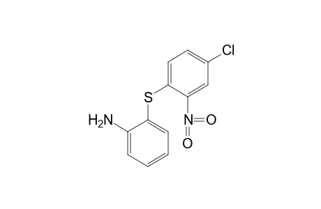 o-[(4-chloro-2-nitrophenyl)thio]aniline