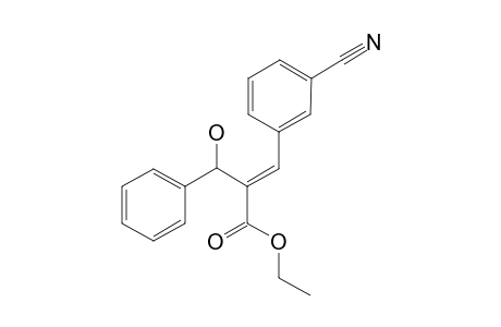 Ethyl (2E)-3-(3-cyanophenyl)-2-[hydroxy(phenyl)methyl]acrylate