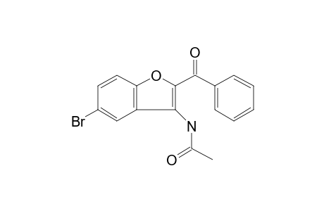 (3-Amino-5-bromo-1-benzofuran-2-yl)(phenyl)methanone, N-acetyl-