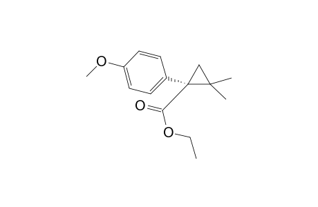 Ethyl (1S)-1-(4-methoxyphenyl)-2,2-dimethylcyclopropane-1-carboxylate