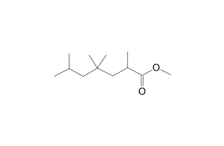 2,4,4,6-tetramethylenanthic acid methyl ester