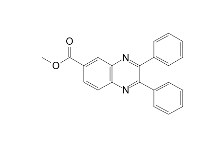 2,3-DIPHENYL-6-QUINOXALINECARBOXYLIC ACID, METHYL ESTER