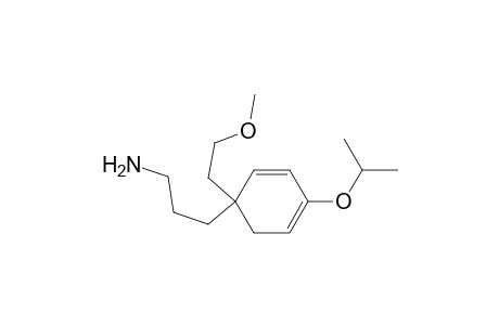 2,4-Cyclohexadiene-1-propanamine, 1-(2-methoxyethyl)-4-(1-methylethoxy)-, (.+-.)-