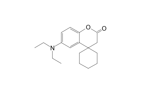 6-(Diethylamino)spiro[chromane-4,1'-cyclohexan]-2-one
