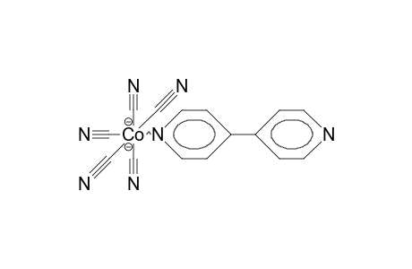 4,4'-Bipyridine-pentacyano-cobalt-adduct