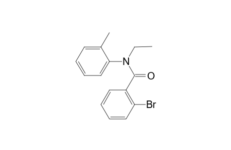 Benzamide, 2-bromo-N-ethyl-N-(2-methylphenyl)-