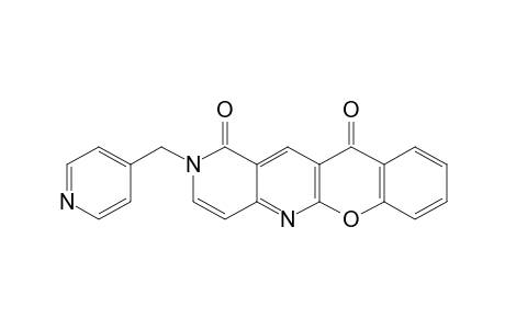 2-[(4-PYRIDYL)METHYL]-11H-[1]BENZOPYRANO[2,3-b][1,6]NAPHTHYRIDINE-1,11(2H)-DIONE