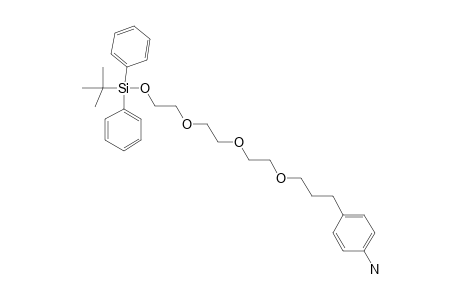 4-(2,2-DIMETHYL-3,3-DIPHENYL-4,7,10,13-TETRAOXA-3-SILAHEXADEC-16-YL)-ANILINE