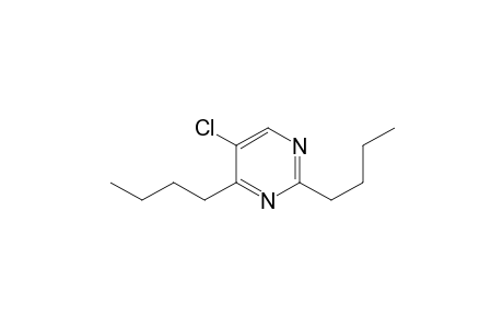 Pyrimidine, 2,4-dibutyl-5-chloro-