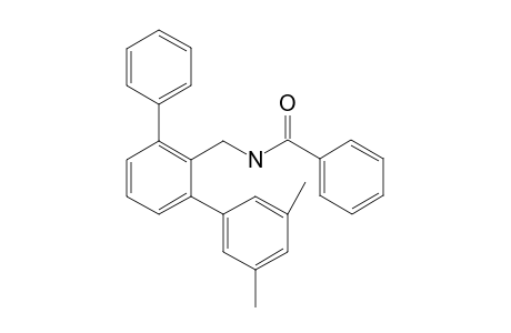 1-Benzoylamidomethyl-6-(3,5-dimethylphenyl)-2-phenylbenzene