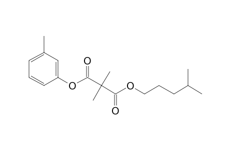 Dimethylmalonic acid, isohexyl 3-methylphenyl ester