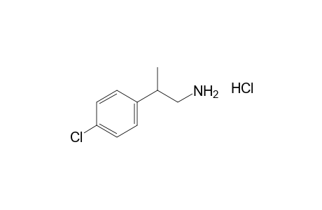 p-chloro-beta-methylphenethylamine, hydrochloride