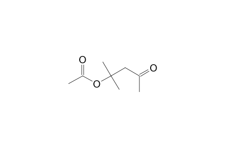 4-(Acetyloxy)-4-methyl-2-pentanone