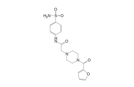 1-piperazineacetamide, N-[4-(aminosulfonyl)phenyl]-4-(2-furanylcarbonyl)-