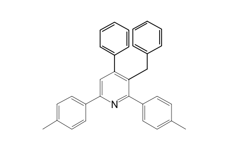 3-benzyl-2,6-di-p-tolyl-4-phenylpyridine