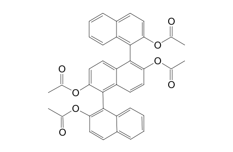 trans-2,2',6',2"-Tetrahydroxy-1,1',5',1"-ternaphthyl tetraacetate