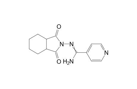 N'-(1,3-dioxooctahydro-2H-isoindol-2-yl)pyridine-4-carboximidamide