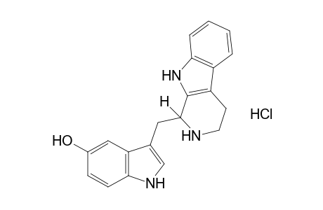 3-[(1,3,4,9-tetrahydro-2H-pyrido[3,4-b]indole-1-yl)methy]indol-5-ol, monohydrochloride