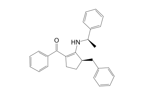 (3R)-1-Benzoyl-2-(N-1'(R)-phenylethyl)amino-3-benzylcyclopentene